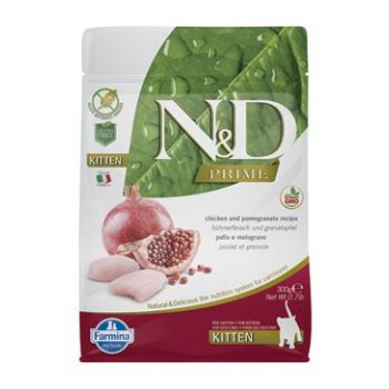 N&D PRIME CAT KITTEN Chicken & Pomegranate 300 g