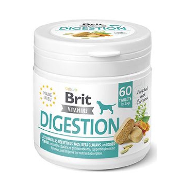 Brit Dog Vitamins Digestion 120 g (60 tbl)