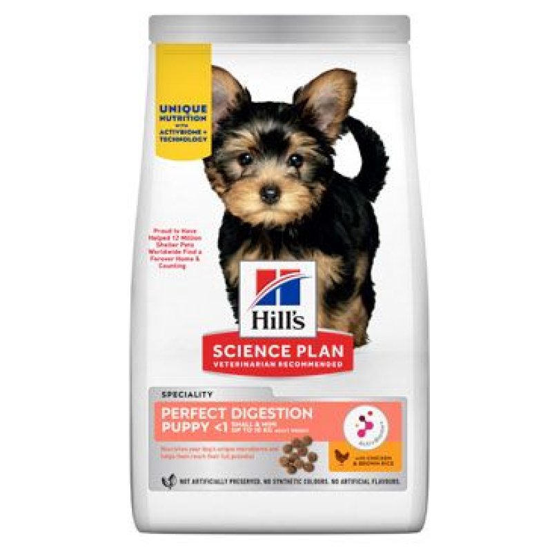 Hill's Can. SP+ AB Perfect Dig Puppy S&M Chicken Rice 1,5 kg