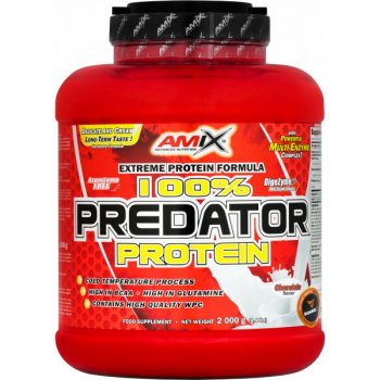 Amix 100 % Predator Protein - 2000 g, čokoláda