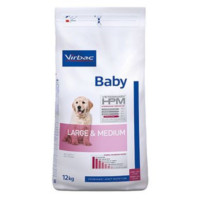 VET HPM Baby Dog Large & Medium 12 kg