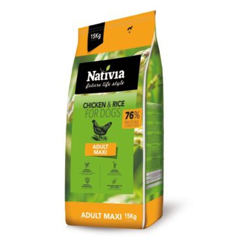 Nativia Dog Adult Maxi 15 kg