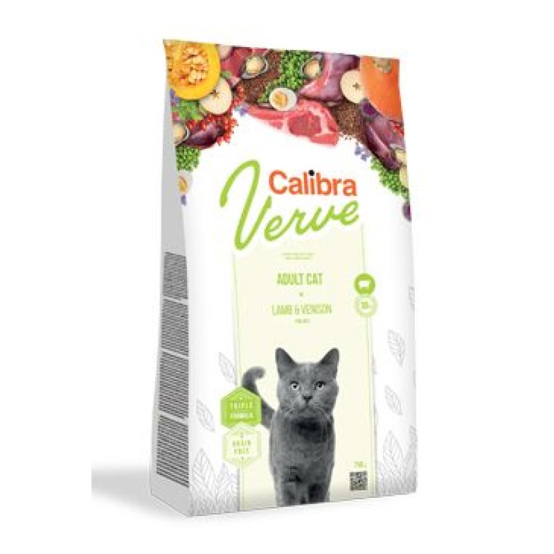 Calibra Cat Verve GF Adult Lamb&Venison 8+ 3,5 kg