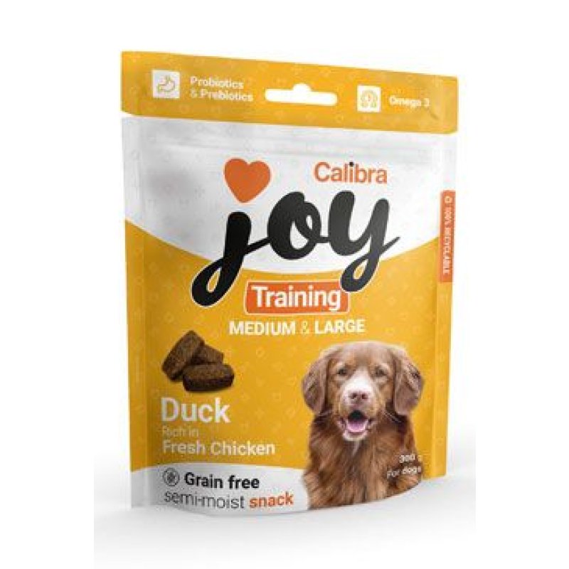 Calibra Joy Dog Training M&L Duck & Chicken 300 g