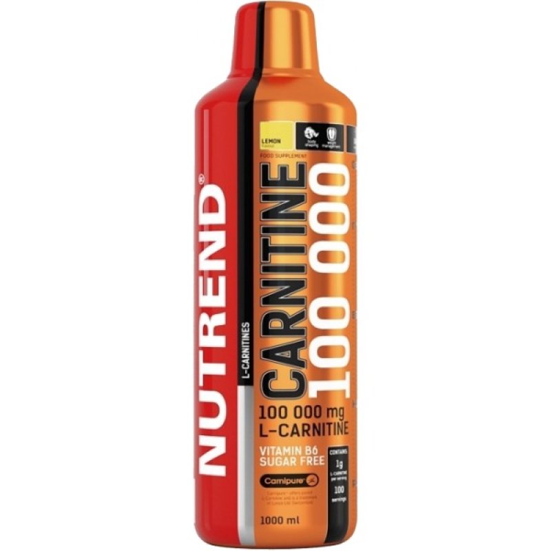 Nutrend Carnitine 100000 - 1000 ml, višeň