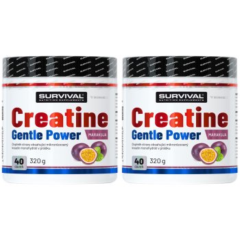 Survival Creatine Monohydrate 320 g, marakuja - AKCE 1+1