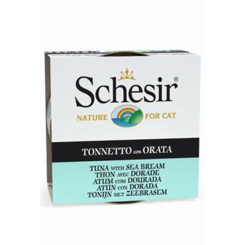 Schesir Cat konz. Adult tuňák/pražma 85 g