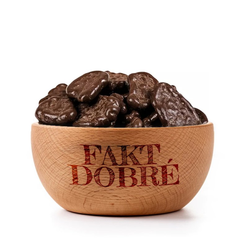 FAKT DOBRÉ Banán chips v hořké čokoládě 1 kg