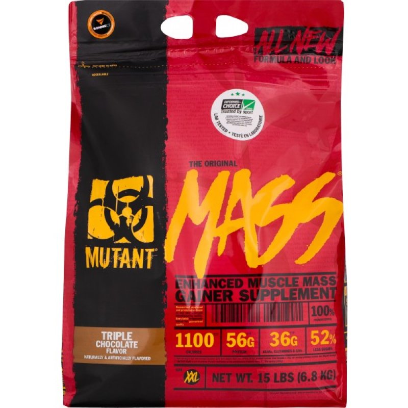 Mutant Mass Gainer - 6800 g, vanilka