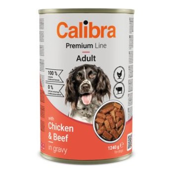 Calibra Dog Premium konz. with Chicken&Beef 1240 g