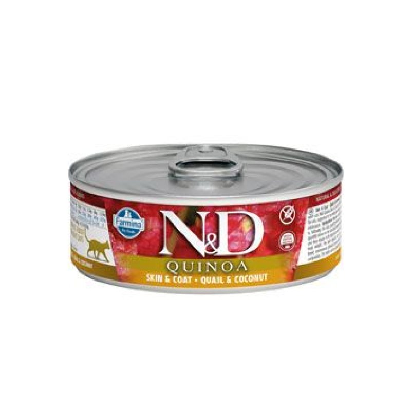 N&D CAT QUINOA Adult Quail & Coconut 80 g