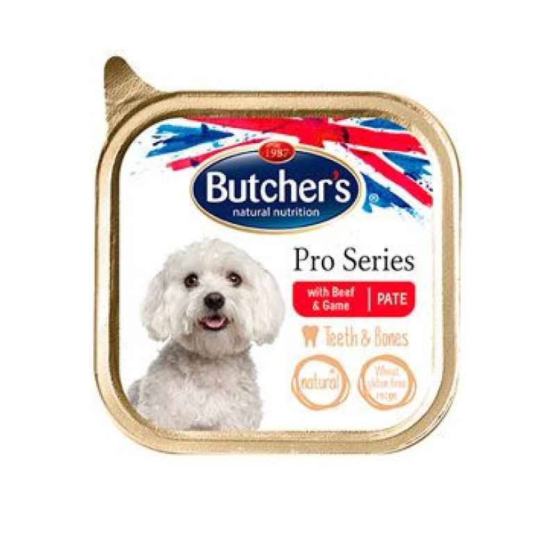 Butcher's Dog WAD P s hovězím a zvěřinou pate 150 g