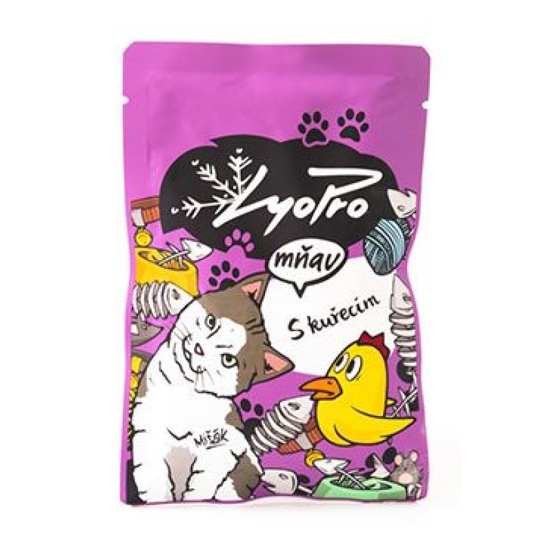 Lyopro CAT kapsa s Kuřecím masem 85 g