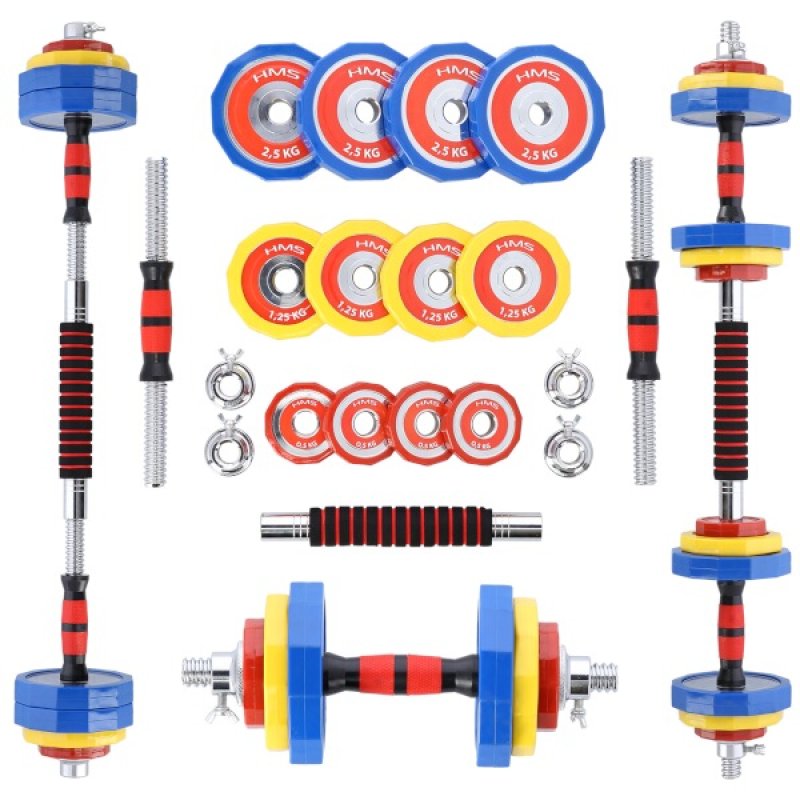 Činkový set v kufru HMS SKC20 2x10 kg