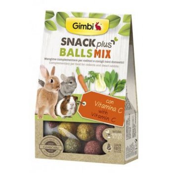 Gimbi Snack Plus kuličky MIX 50 g