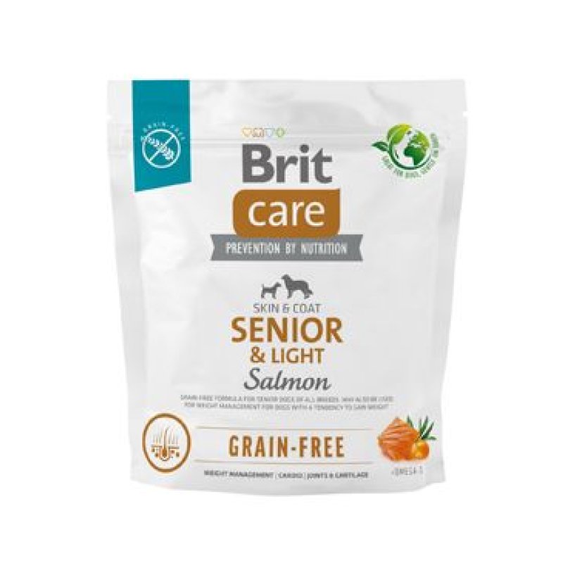 Brit Care Dog Grain-free Senior & Light 1 kg