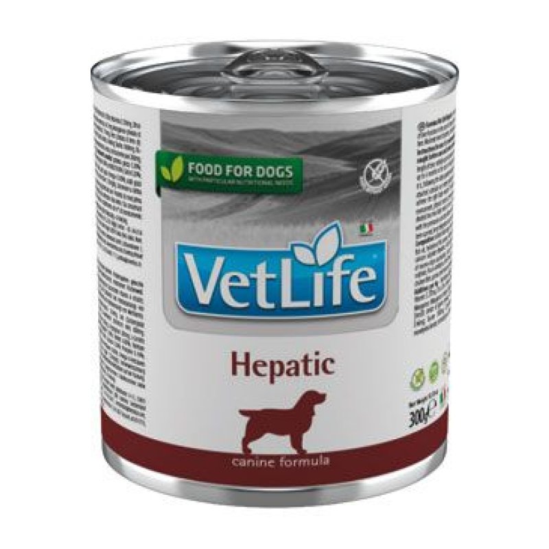 Vet Life Natural Dog konz. Hepatic 300 g