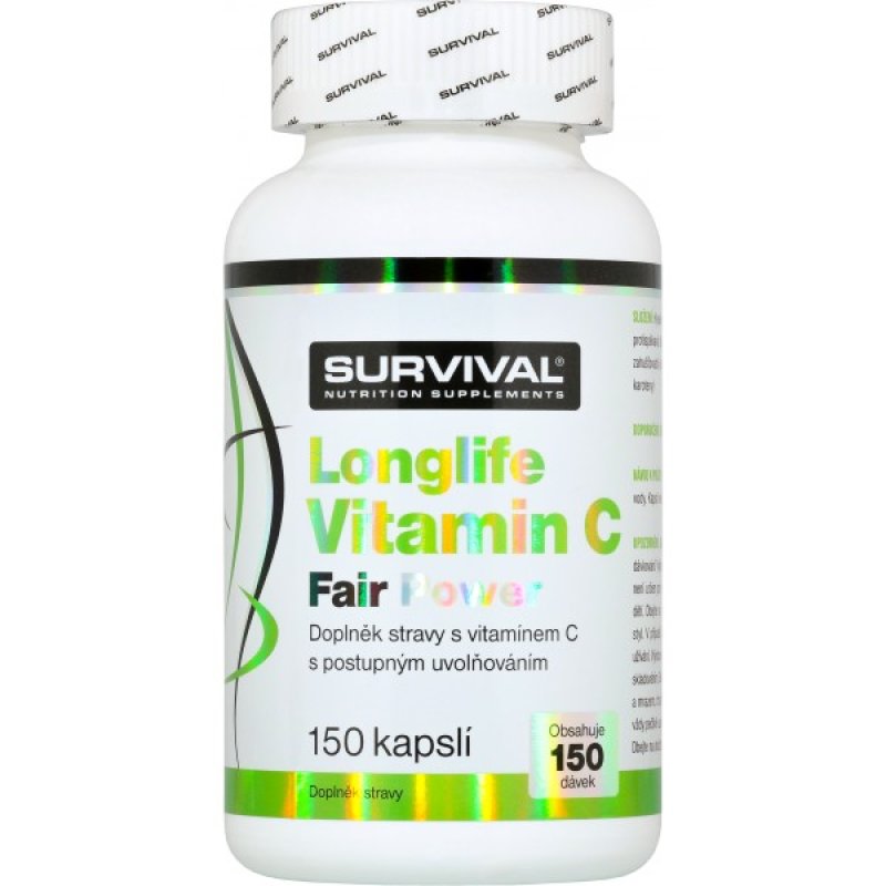 Survival Longlife Vitamin C Fair Power 150 cps