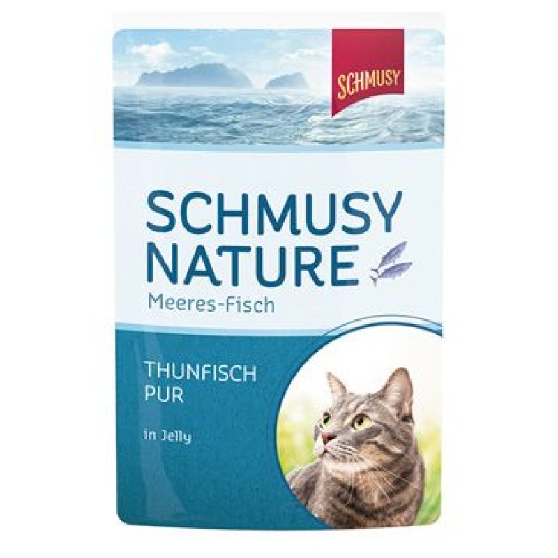 Schmusy Cat kapsa Fish tuňák v želé 100 g