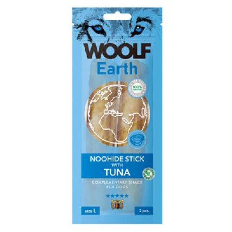 Woolf pochoutka Earth NOOHIDE L Sticks with Tuna 85 g