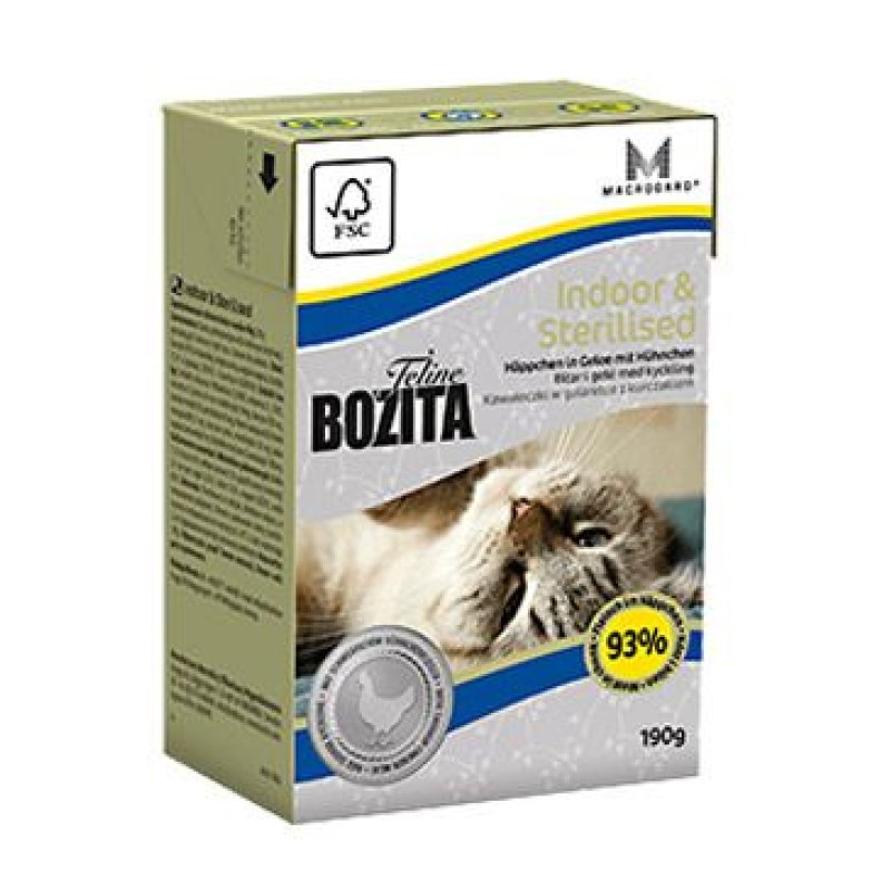 Bozita Cat Indoor & Sterilised TP 190 g