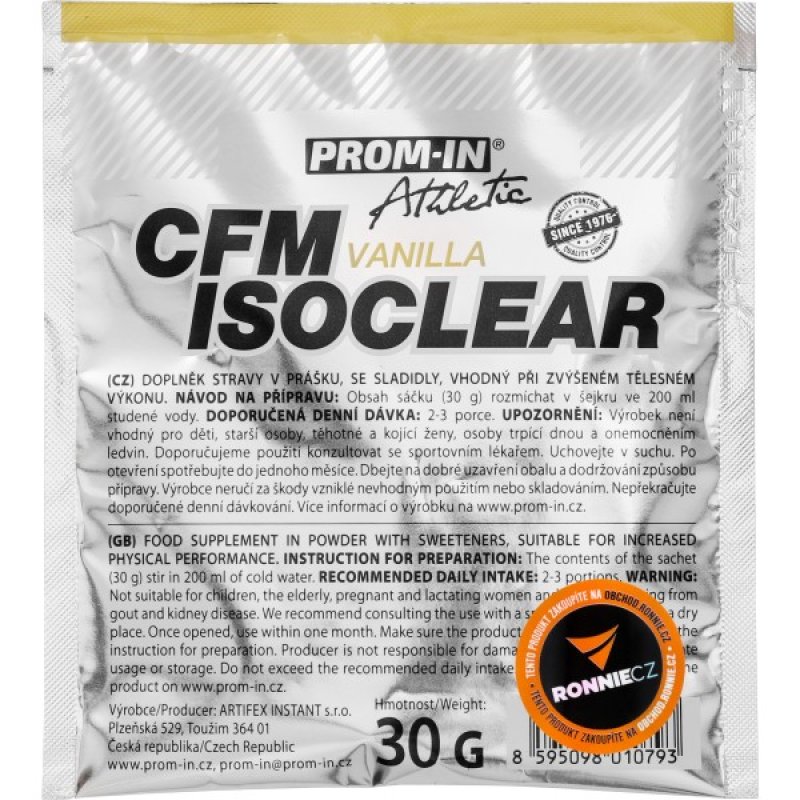 PROM-IN CFM Isoclear - 30 g, vanilka