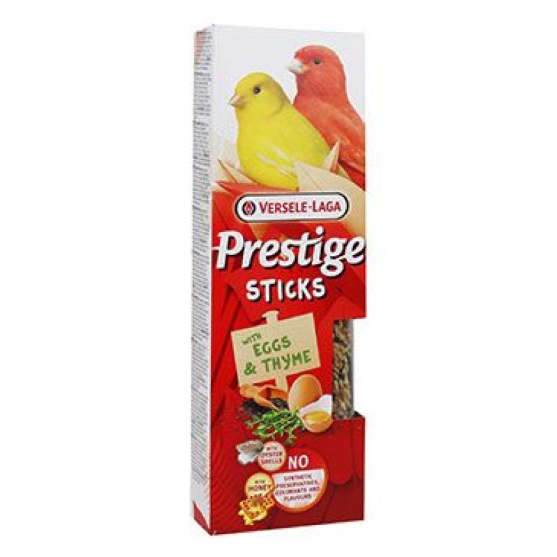 VL Prestige Sticks pro kanáry Eggs&Thyme 2x30g