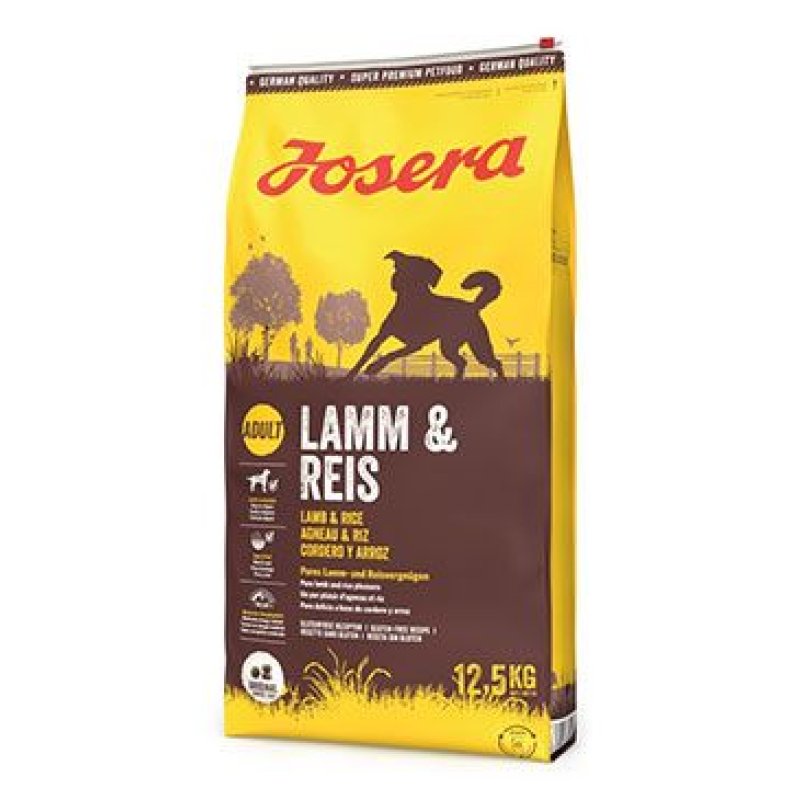 Josera Dog Super Premium Lamm&Reis 12,5 kg