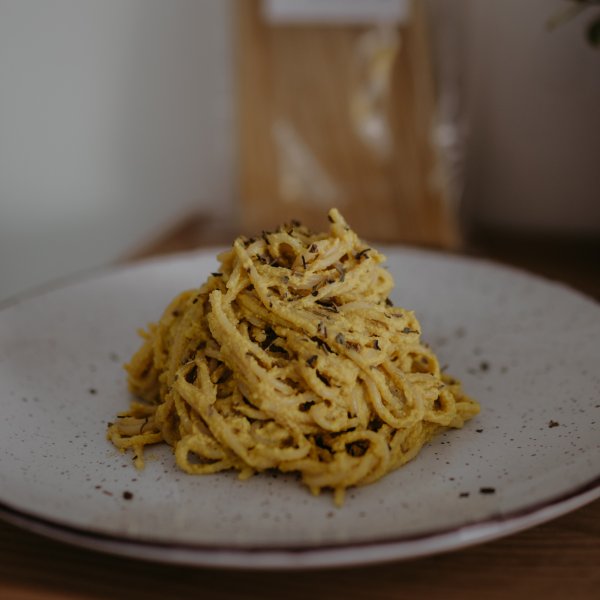 Recept: FAKT DOBRÉ krémové špagety z kešu oříšků