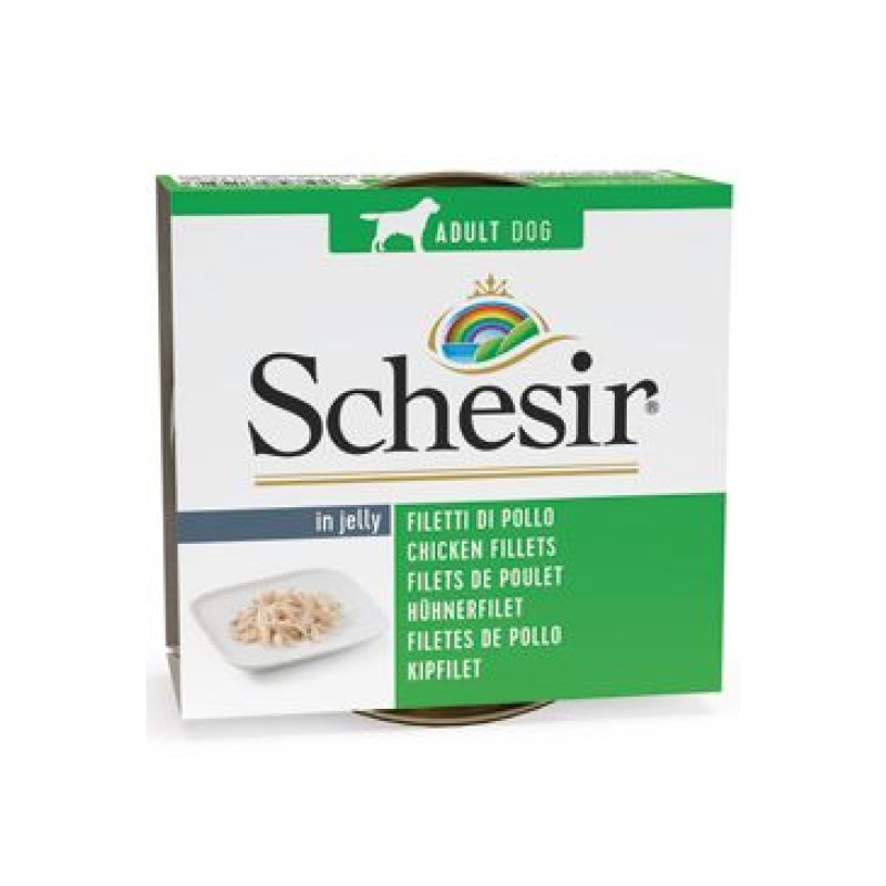 Schesir Dog konz. Adult kuřecí filé 150 g