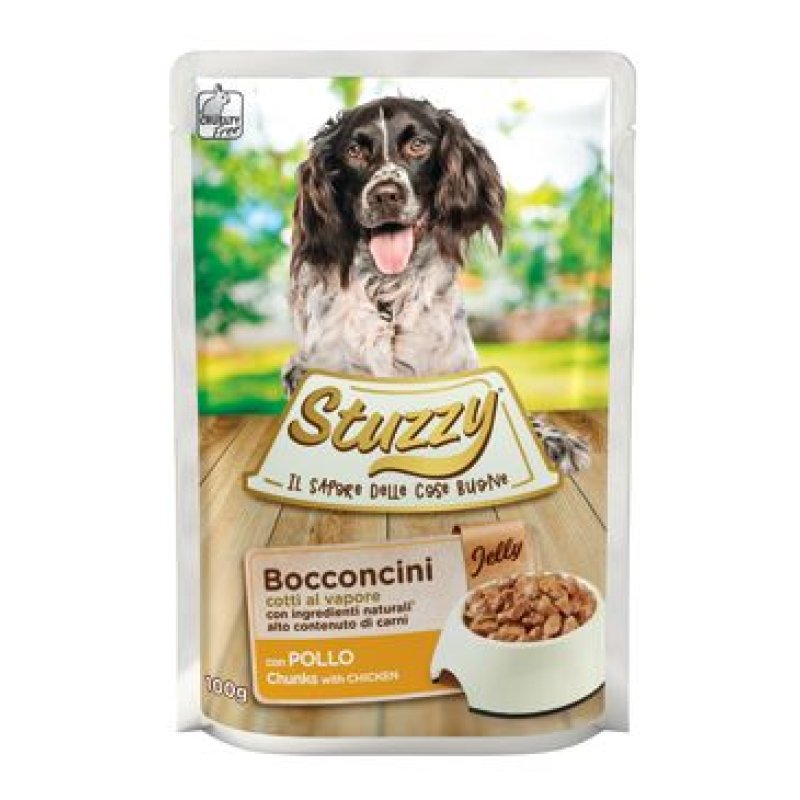 Stuzzy Dog kapsa Adult kousky kuřecího 100 g