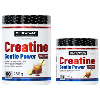 Survival Creatine Monohydrate cuba libre - AKCE 480 g + 320 g ZDARMA