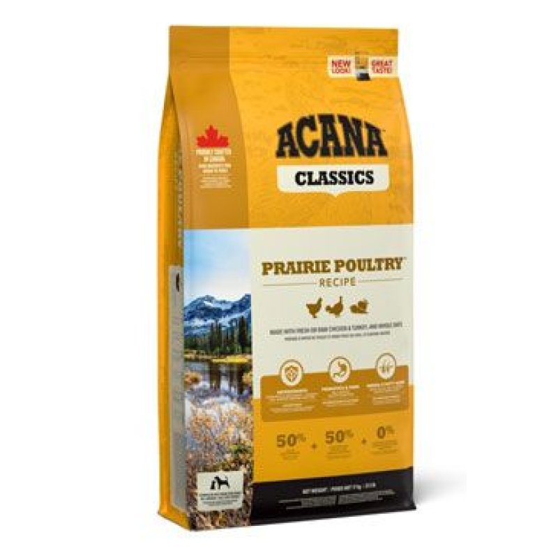 Acana Dog Prairie Poultry Classics 17 kg NEW