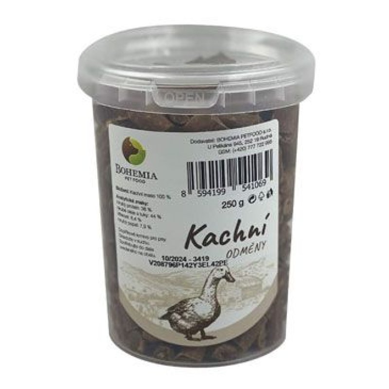 BOHEMIA Kachní odměny 250 g