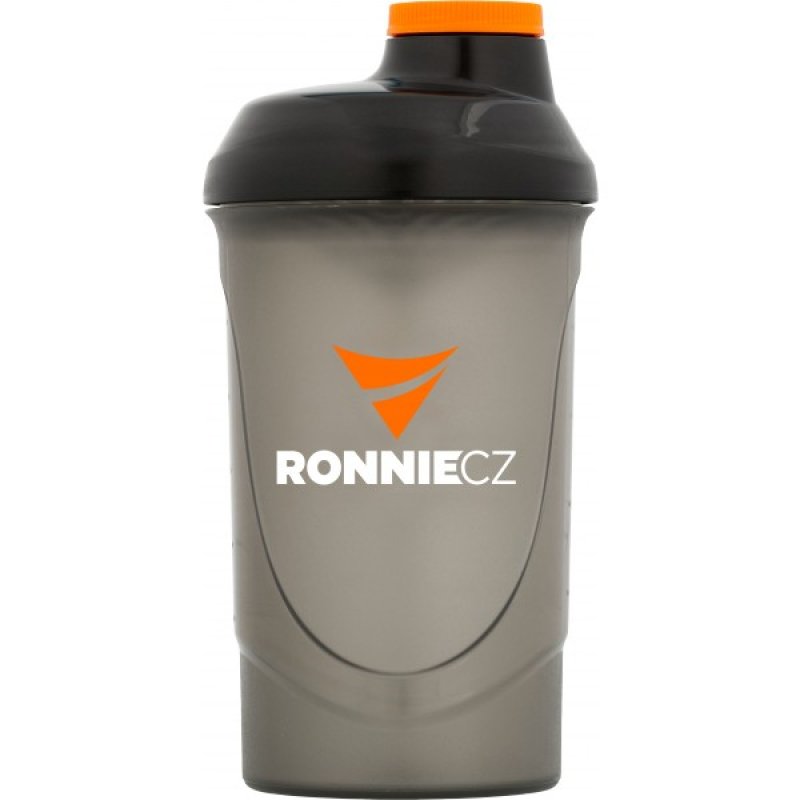 Šejkr Ronnie.cz - 600 ml (černo-oranžový)