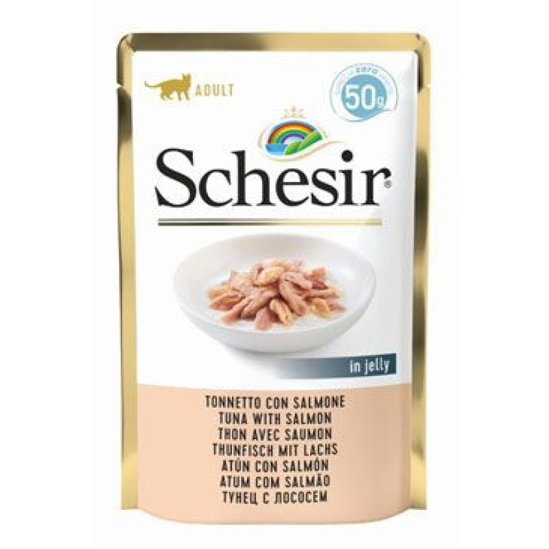 Schesir Cat kapsa Adult tuňák/losos 50 g