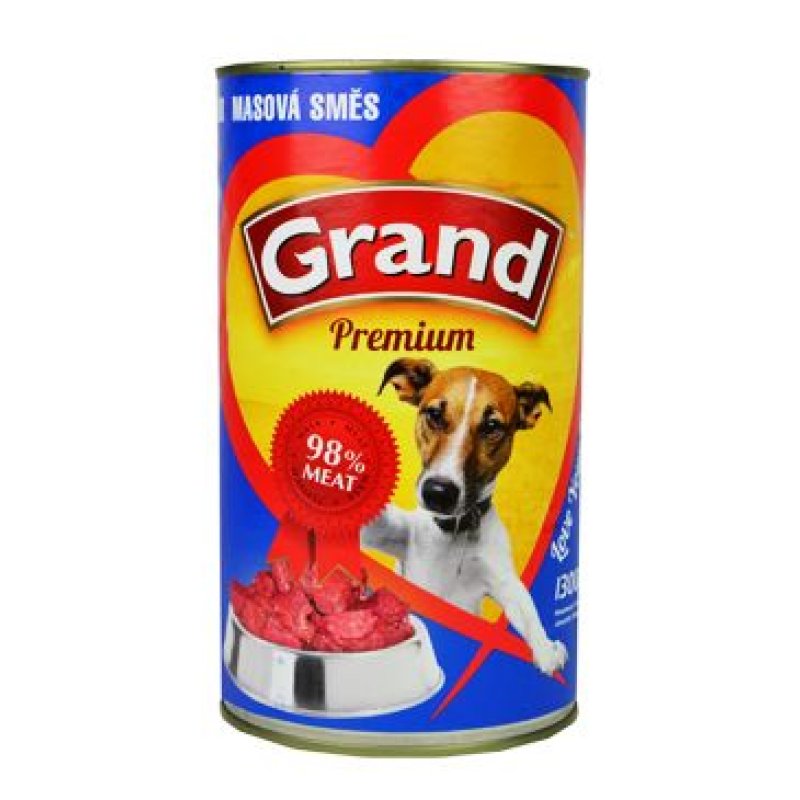 GRAND konz. pes masová směs 1300 g