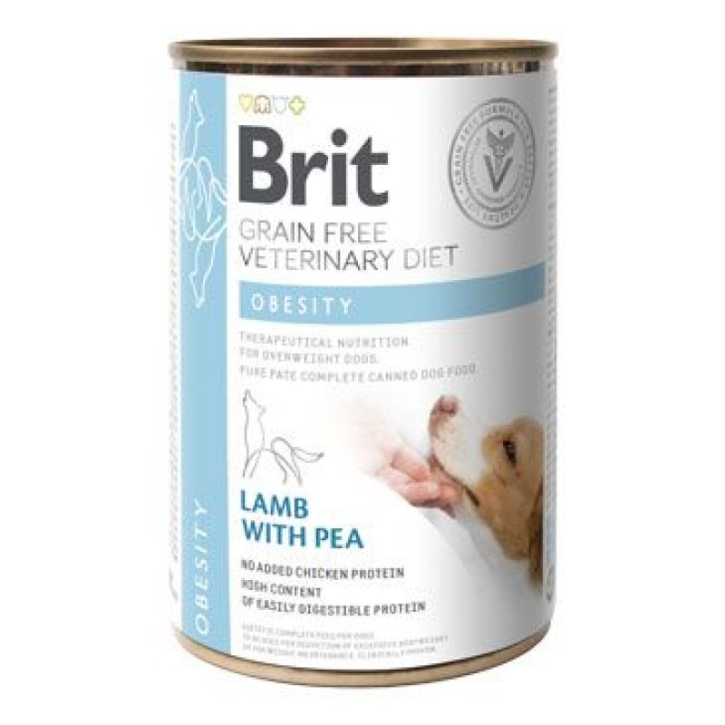 Brit VD Dog GF konz. Obesity 400 g