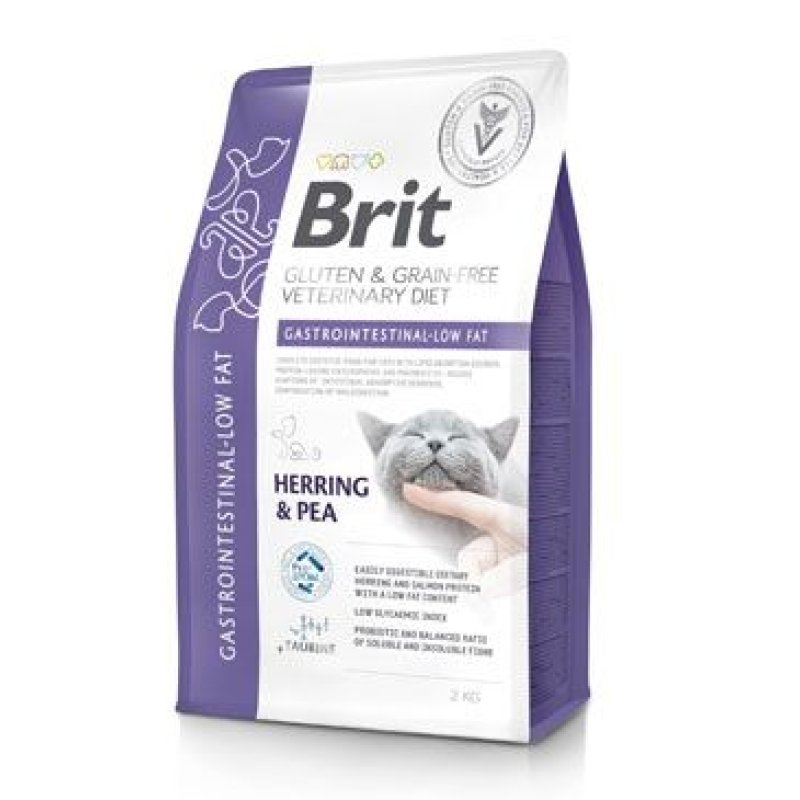 Brit VD Cat GF Gastrointestinal-Low fat 2 kg