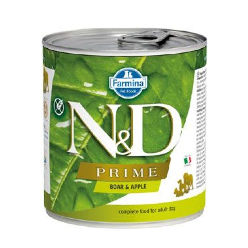 N&D DOG PRIME Adult Boar & Apple 285 g