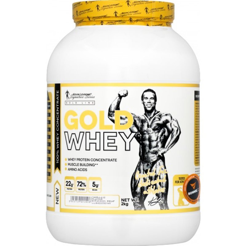 Kevin Levrone Gold Whey - 2000 g, čokoláda