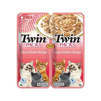 Churu Cat Twin Packs Tuna&Chicken in Broth 2 x 40 g