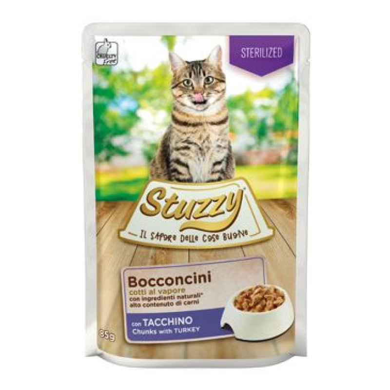 Stuzzy Cat kapsa Adult Sterilised krocan 85 g