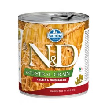 N&D DOG LOW GRAIN Adult Chicken & Pomegranate 285 g