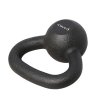 Litinový kettlebell HMS KZG04 4 kg, černý