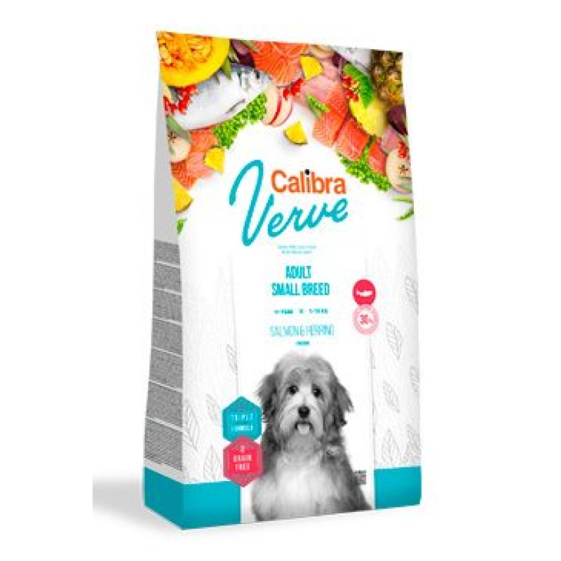 Calibra Dog Verve GF Adult Small Salmon&Herring 1,2 kg