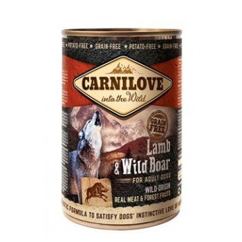 Carnilove Wild konz Meat Lamb & Wild Boar 400 g