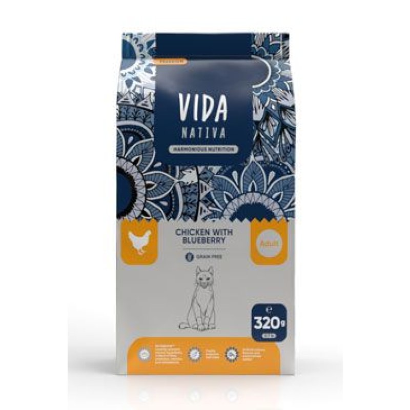 Kraftia VIDA NATIVA CAT Adult Chicken 320 g