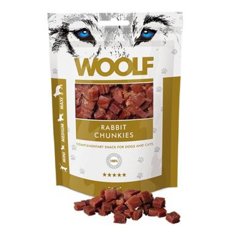 WOOLF Rabbit Chunkies 100 g