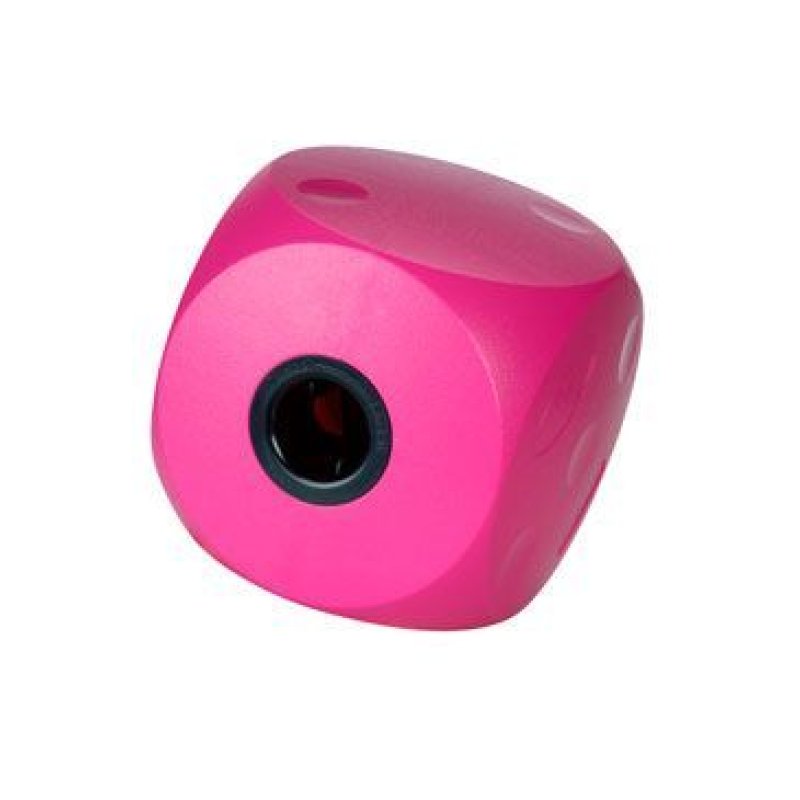 Hračka pes BUSTER Mini cube cherry 9cm, S